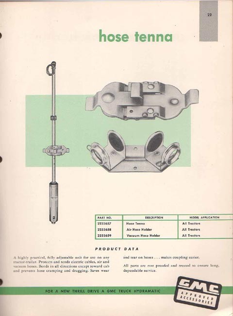 1956 GMC Accesories Brochure Page 47